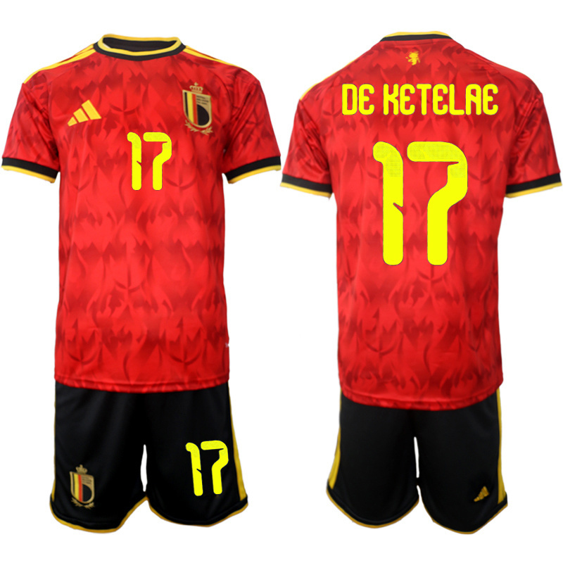Men Belgium home2 style 2026 World Cup Soccer jersey
